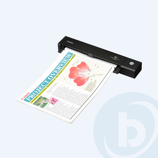 6907B007AA - Esc&aacute;ner Port&aacute;til Canon P-208, 8ppm Negro, 600 x 600 DPI, USB