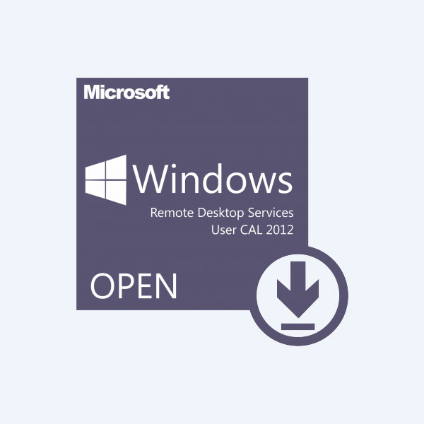 Microsoft Windows Server 2012, CAL, 1 Usuario, Servicios Remotos