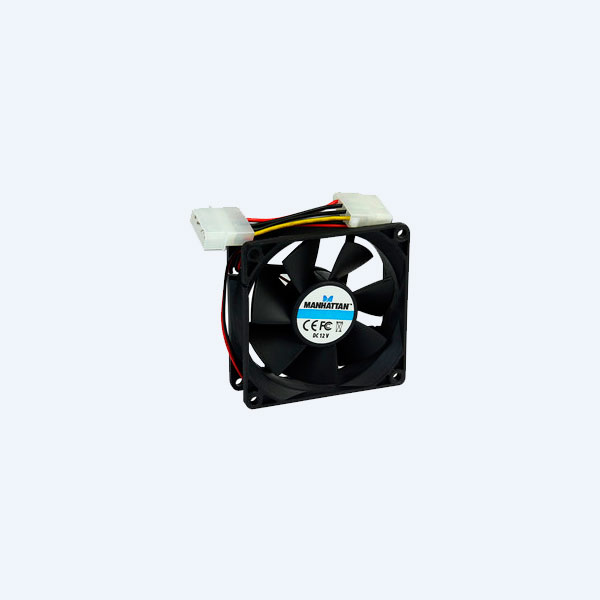Ventilador Manhattan, Molex, 80mm