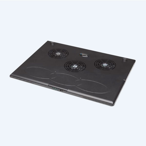 Base Enfriadora Manhattan, Negro, USB 2.0