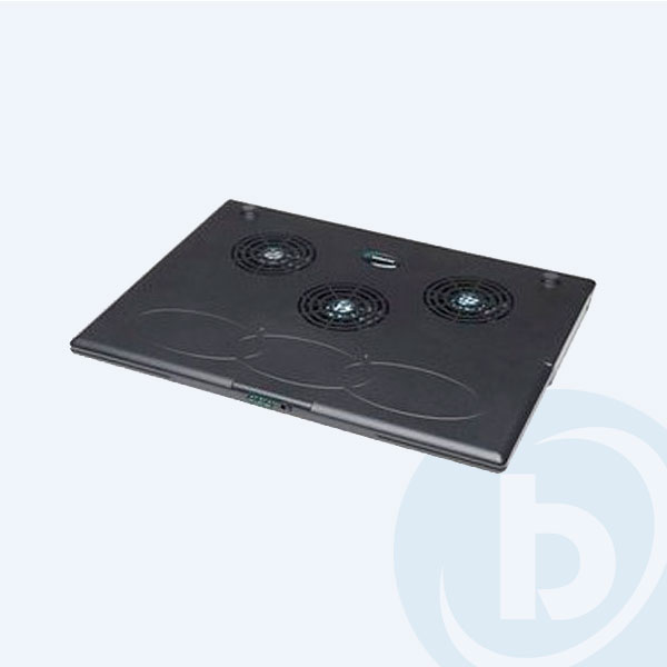 700467 - Base Enfriadora Manhattan, Negro, USB 2.0