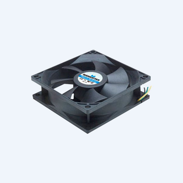 Ventilador para CPU Manhattan, 80mm, 3 Pines
