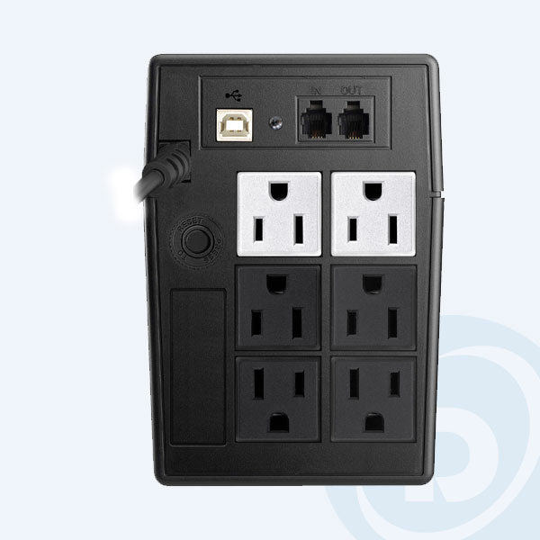 7016-USB/R - No Break Koblenz 7016, 700VA, 360W, 6 Contactos, 25min, Protecci&oacute;n Telef&oacute;nica, USB