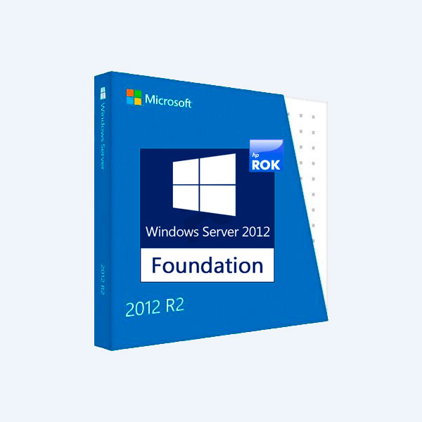 HP ROK Microsoft Windows Server Foundation 2012 R2, 64 bits, Español
