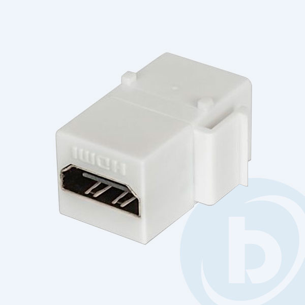 771351 - Cople HDMI Intellinet 771351, HDMI Hembra/HDMI Hembra, Blanco
