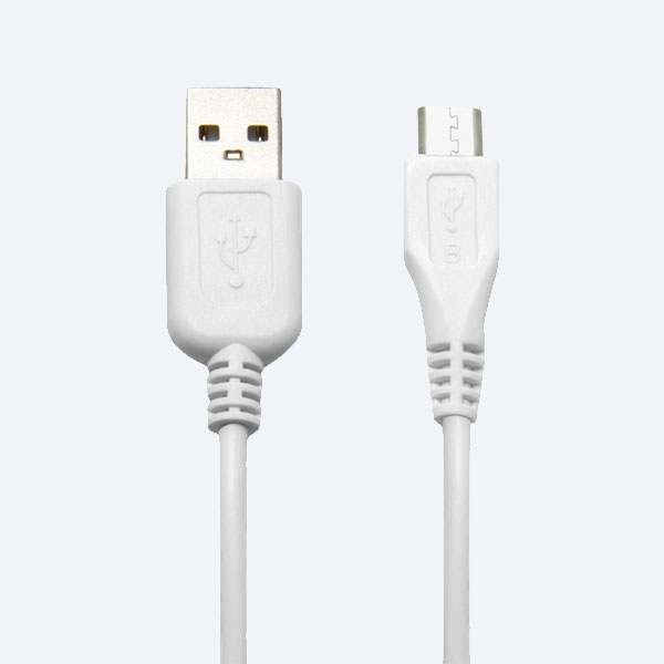 Cable de Datos GHIA 775, USB a Mini USB, Blanco