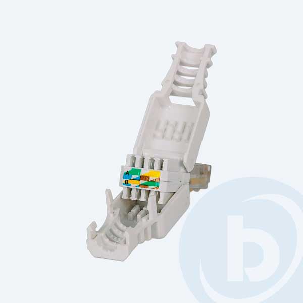 790482 - Plug Modular RJ45 Intellinet, Categor&iacute;a 6e, UTP, 1 Pieza