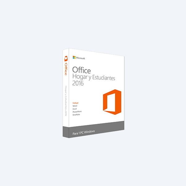 Microsoft Office 2016 Hogar y Estudiantes, 1 Licencia, DVD, Español, 32/64 Bits