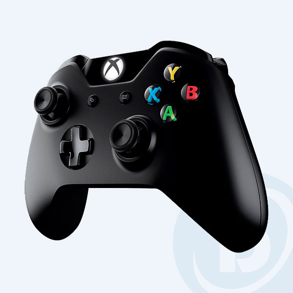 7MN-00001 - Control Microsoft Xbox One, Al&aacute;mbrico/Inal&aacute;mbrico, Negro