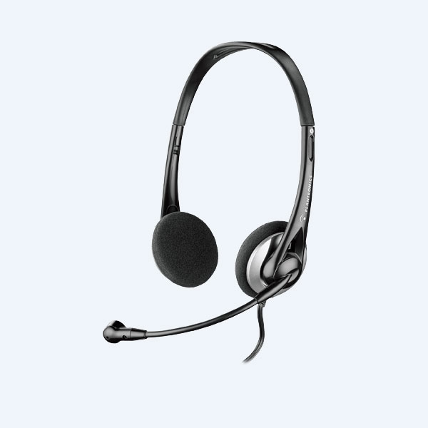 Diadema Plantronics Audio 326, Con Microfono, Manos Libres, Negro