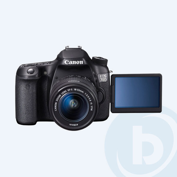 8469B009AA - C&aacute;mara Digital Canon EOS REFLEX 70D, 20Mpx, 3'', WiFi