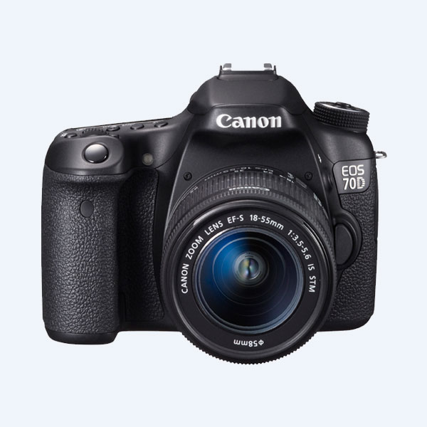Cámara digital Canon EOS REFLEX 70D, 20MP, Zoom 10x, LCD 3.0'', WiFi