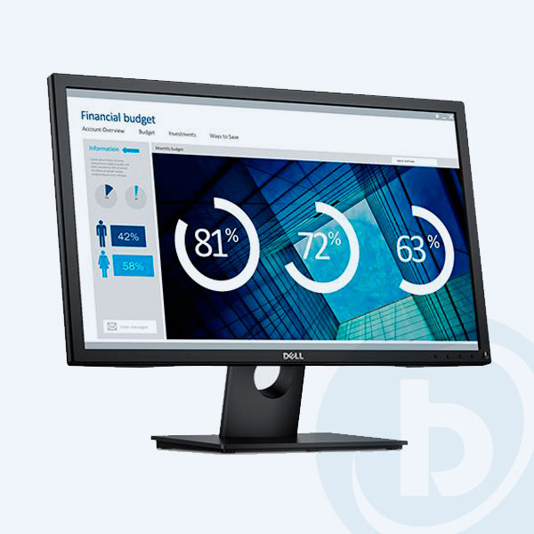 860-BBFS - Monitor LED Dell E2416H, 24'', Full HD, 1920x1080, VGA/DisplayPort, 60 Hz
