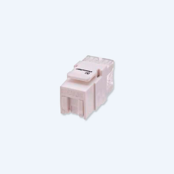 Jack RJ45 Condunet 8699126ARJ, Categoría 6, con cubre polvo avatible, Color Blanco