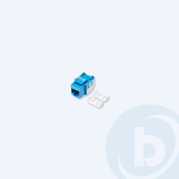 8699126BRJ - Jack RJ45 Condunet 8699126BRJ, Cat 6, Azul, con cubre polvo avatible