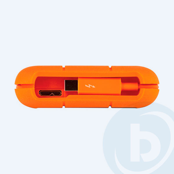 9000488 - Disco Duro Externo LaCie Rugged V2, 1TB, 2.5'', Thunderbolt/USB 3.0