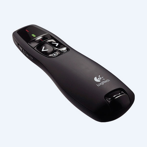 Presentador Logitech R400, Láser, 15m, USB