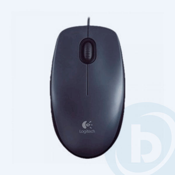 910-001601 - Mouse &Oacute;ptico Logitech M100, Al&aacute;mbrico, USB, 3 botones, Negro