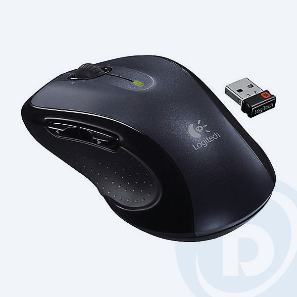 910-001822 - Mouse L&aacute;ser Logitech M510, Inal&aacute;mbrico, 4 Botones, Negro