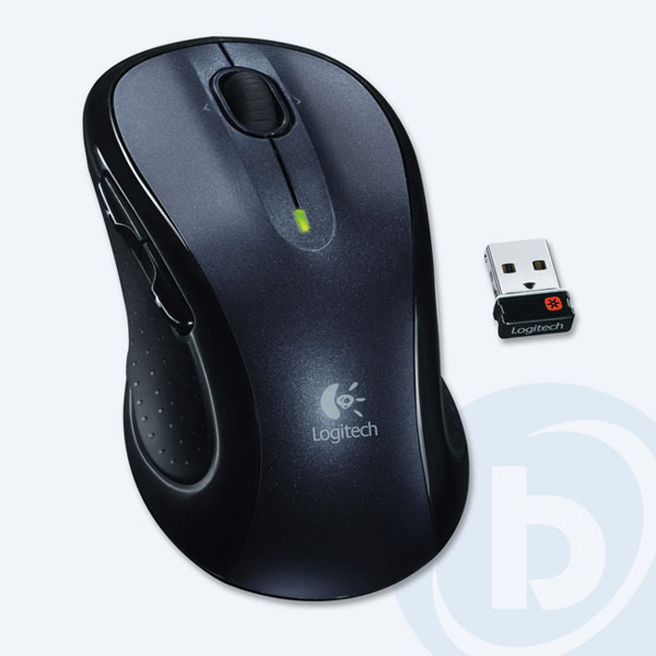 910-001822 - Mouse L&aacute;ser Logitech M510, Inal&aacute;mbrico, 4 Botones, Negro