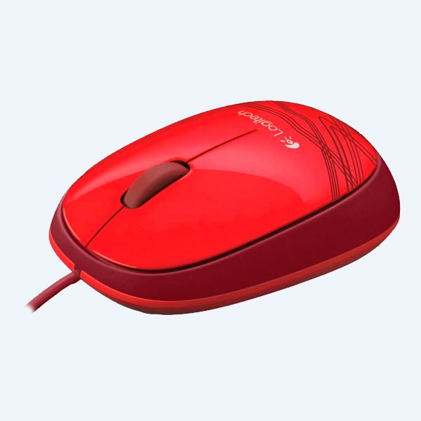 Mouse Óptico Logitech M105, USB, Rojo