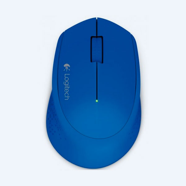 Mouse Óptico Logitech M280, Inalámbrico, 3 botones, Azul