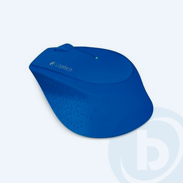 910-004361 - Mouse &Oacute;ptico Logitech M280, Inal&aacute;mbrico, 3 botones, Azul