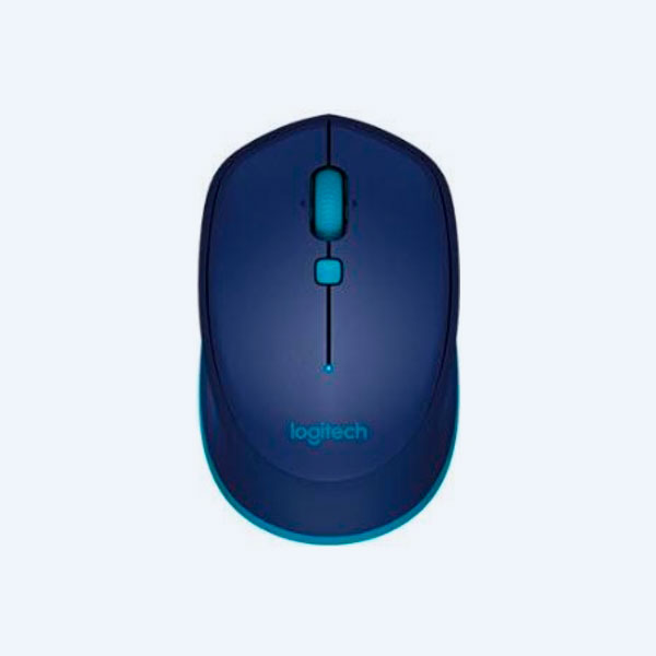 Mouse Óptico Logitech M535, Bluetooth, 3 botones,  Azul
