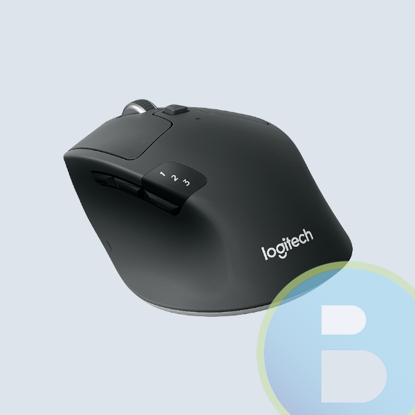 Mouse Óptico Logitech M720, Inalámbrico, USB, Bluetooth, 3 botones, Negro