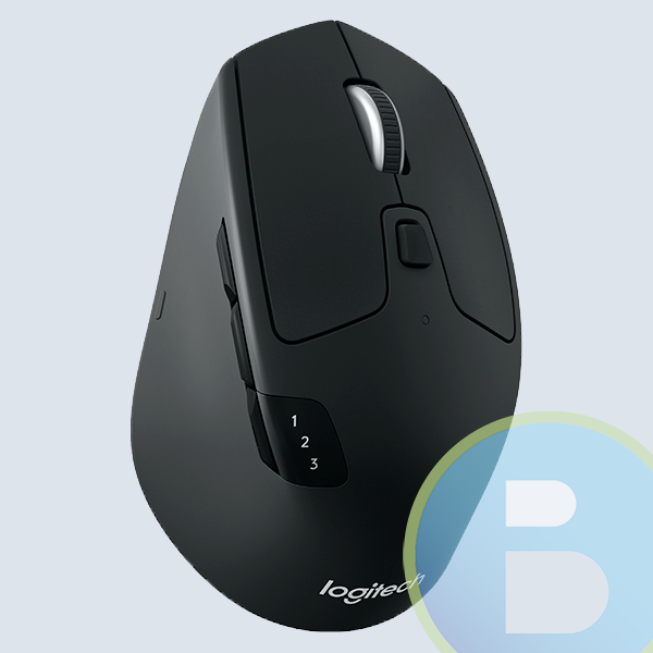 910-004790 - Mouse &Oacute;ptico Logitech M720, Inal&aacute;mbrico, USB, Bluetooth, 3 botones, Negro