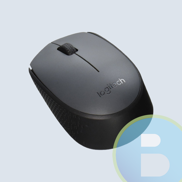 910-004940 - Mouse Logitech M170, Gray-K, Optico, Inalambrico Mini Receptor, USB, PC/Mac