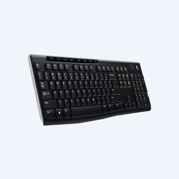 Teclado Logitech K270, Inalámbrico, USB