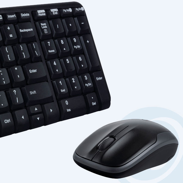 920-004430 - Combo Inal&aacute;mbrico Logitech MK220, Negro