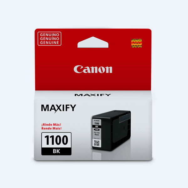 Cartucho Canon PGI-1100, Negro, Rendimiento Estándar, para MB2010
