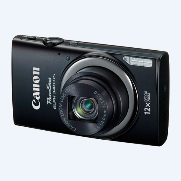 Cámara Digital Canon Elph 340 HS, 16 Megapíxeles, Zoom Optico 8x  Zoom Combinado 32x, 3.0