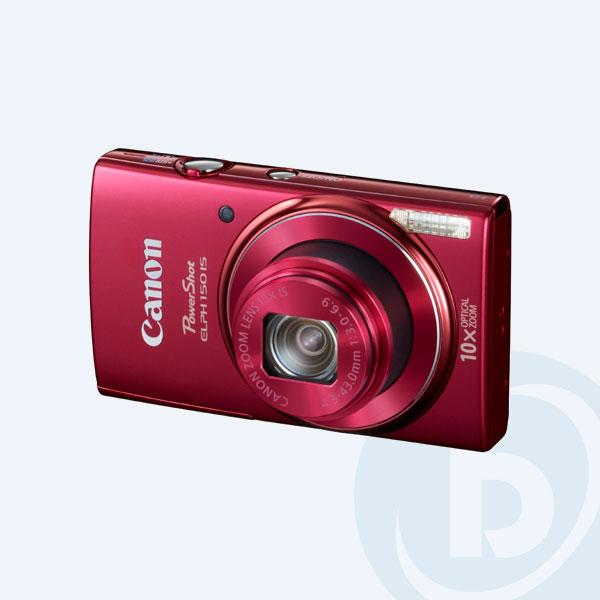 9362B001AA - C&aacute;mara Digital Canon PowerShot ELPH 150 IS, 20 Mpx, 10x,  2.7'', Color Rojo