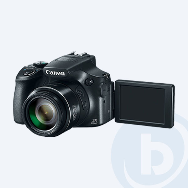 9543B001AA - C&aacute;mara Digital Canon Powershot SX60 HS, 16Mpx, 65X, 2.8", WIFI/NFC, FullHD, Negro