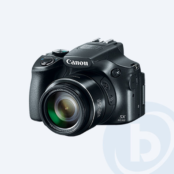 9543B001AA - C&aacute;mara Digital Canon Powershot SX60 HS, 16Mpx, 65X, 2.8", WIFI/NFC, FullHD, Negro