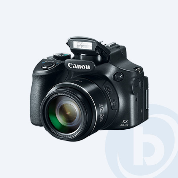 9543B001AA - C&aacute;mara Digital Canon Powershot SX60 HS, 16Mpx, 65X, 2.8", WIFI/NFC, FullHD, Negro