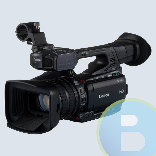 Videocamara Canon XF205, Pantalla OLED 3.5