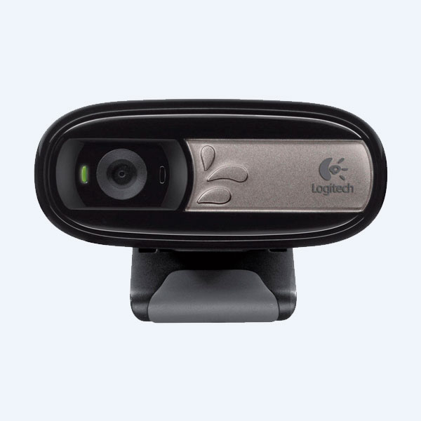 Cámara Web Logitech, 5Mpx, USB, C/Micrófono