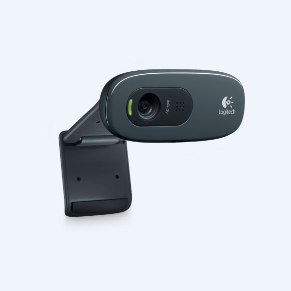 Cámara Web Logitech C270, 3.0 Mpx, USB, Con Micrófono