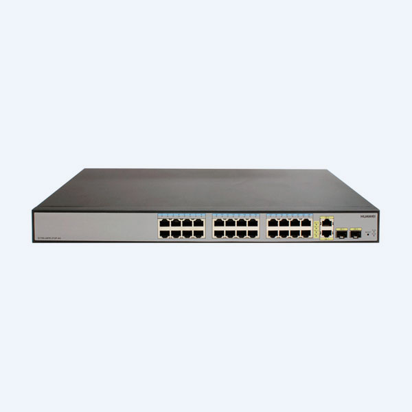 Switch Huawei S1700-28FR, 28 Puertos, 24 10/100 Mbps, 2 Puertos SFP, 2 Puertos Combo, Administrable