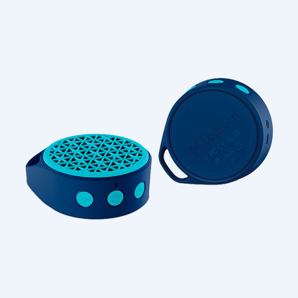980-001071 - Bocina Logitech X50, 1 Canal,  Recargable, Bluetooth, Azul