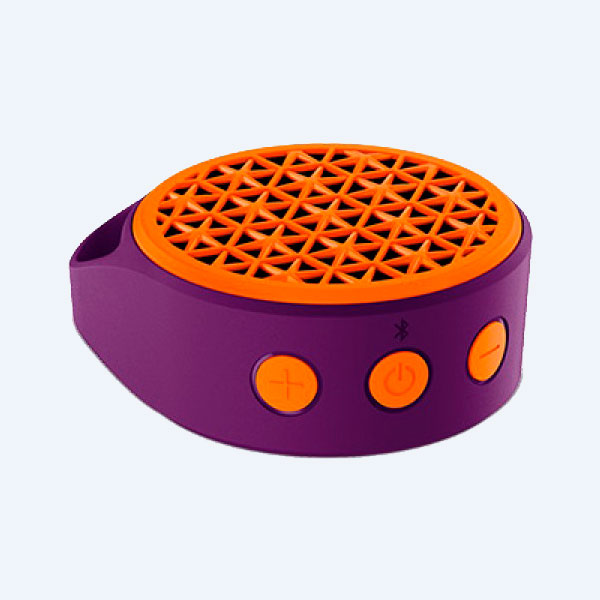 980-001073 - Bocina Logitech X50, 1 Canal, Recargable, Bluetooth, Naranja
