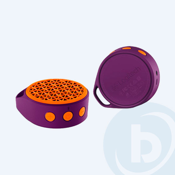980-001073 - Bocina Logitech X50, 1 Canal, Recargable, Bluetooth, Naranja