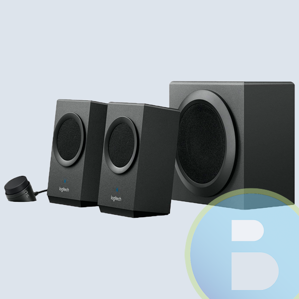 980-001260 - Logitech Bocinas con Subwoofer Z337, Bluetooth, Inalámbrico, 2.1, 40W RMS, Negro