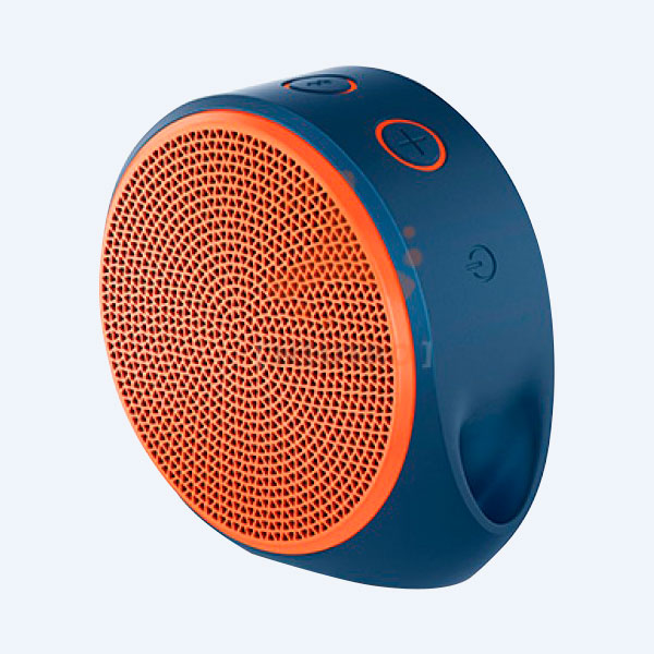 984-000388 - Bocina Logitech X100, N&uacute;mero de Canales 1.0, Bluetooth, Naranja