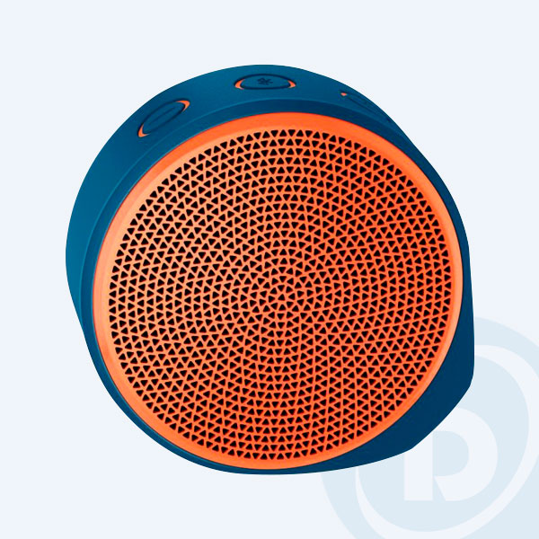 984-000388 - Bocina Logitech X100, N&uacute;mero de Canales 1.0, Bluetooth, Naranja