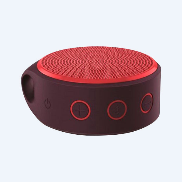 984-000389 - Bocina Logitech X100, Número de Canales 1.0, Bluetooth, Rojo